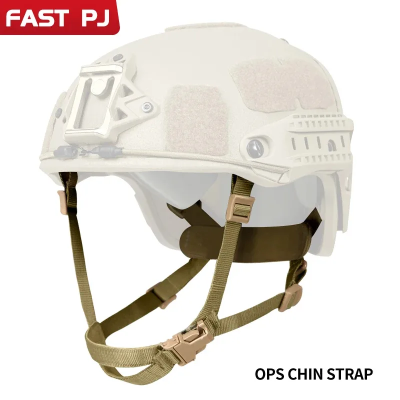 Suspensión casco táctico 4 puntos – compatible MICH ACH PASGT M88 - imagen 3