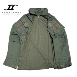 GEN3 G3 Camisa táctica OD Green de manga larga combate militar