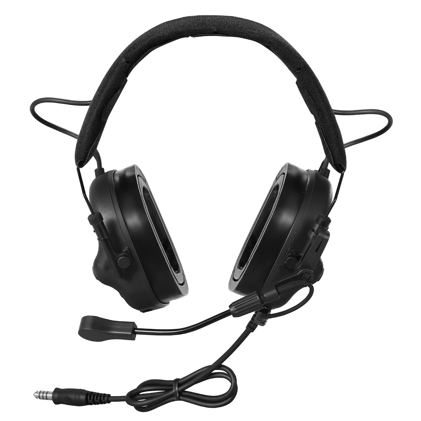 Auriculares tácticos DSP con micrófono de brazo para tiro y caza - imagen 5