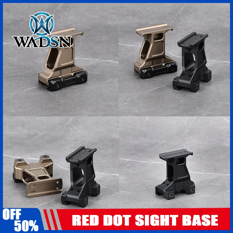 LERNA WADSN Base Visión Punto Rojo Táctica Riel 20mm Picatinny AR15 HK416 Airsoft - imagen 4
