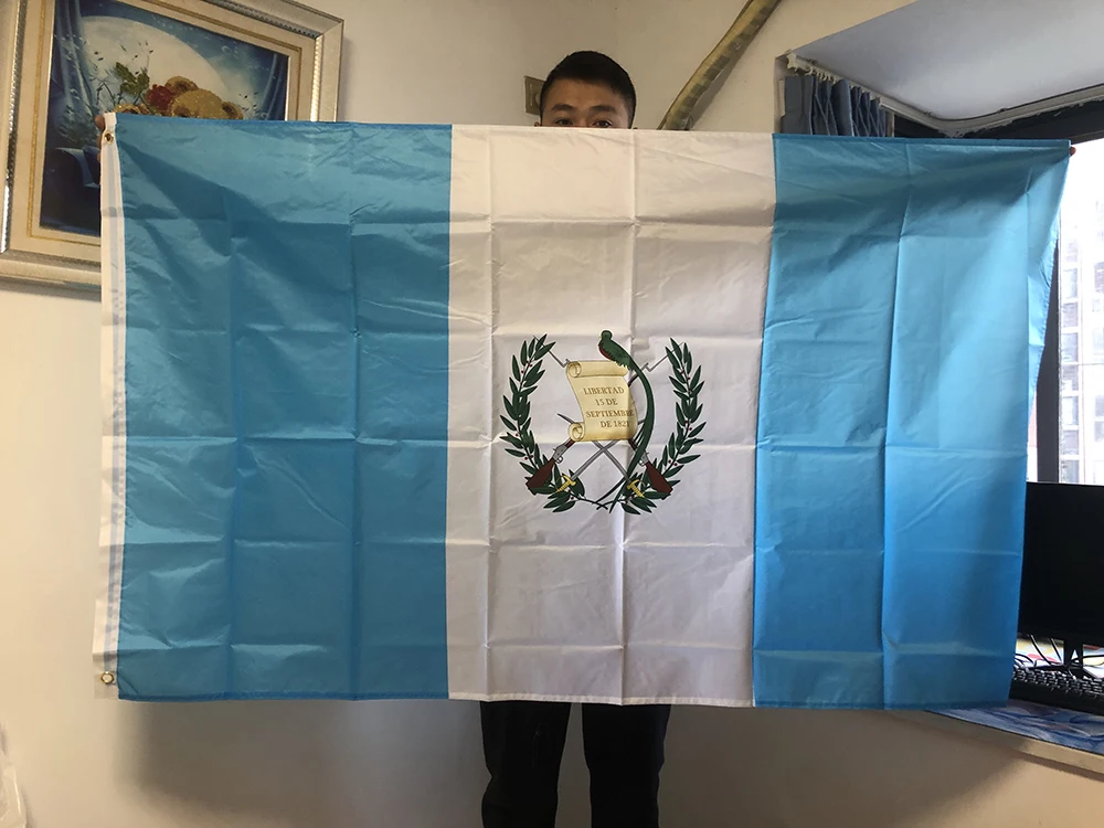 Bandera Guatemala 90x150cm – Poliéster resistente para exterior