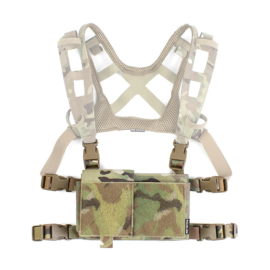 Panel frontal táctico PEW MK3 MK4 – Bolsa pecho MOLLE - imagen 2