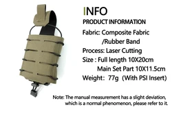 DMGear MOLLE Universal 556/762 Subpack Multifunción Ajustable