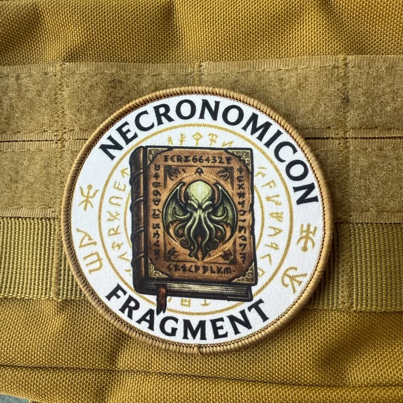Necronomicon Fragment parche táctico tentáculo Cthulhu MOLLE - imagen 3