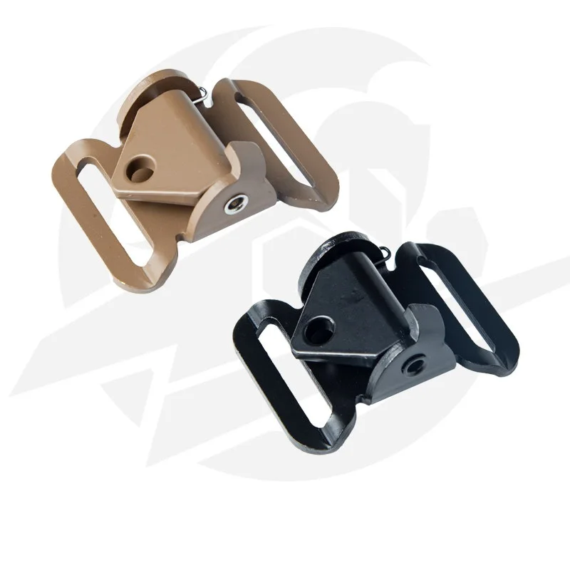 Hebilla táctica de resorte ajustable rápida de aleación para correas - imagen 2