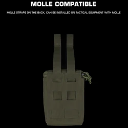 Bolsa táctica MOLLE para gafas de visión nocturna acolchada