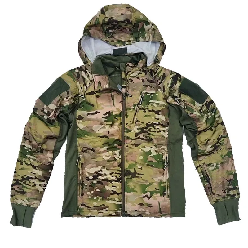 UAF Multicam chaqueta táctica de concha suave con capucha