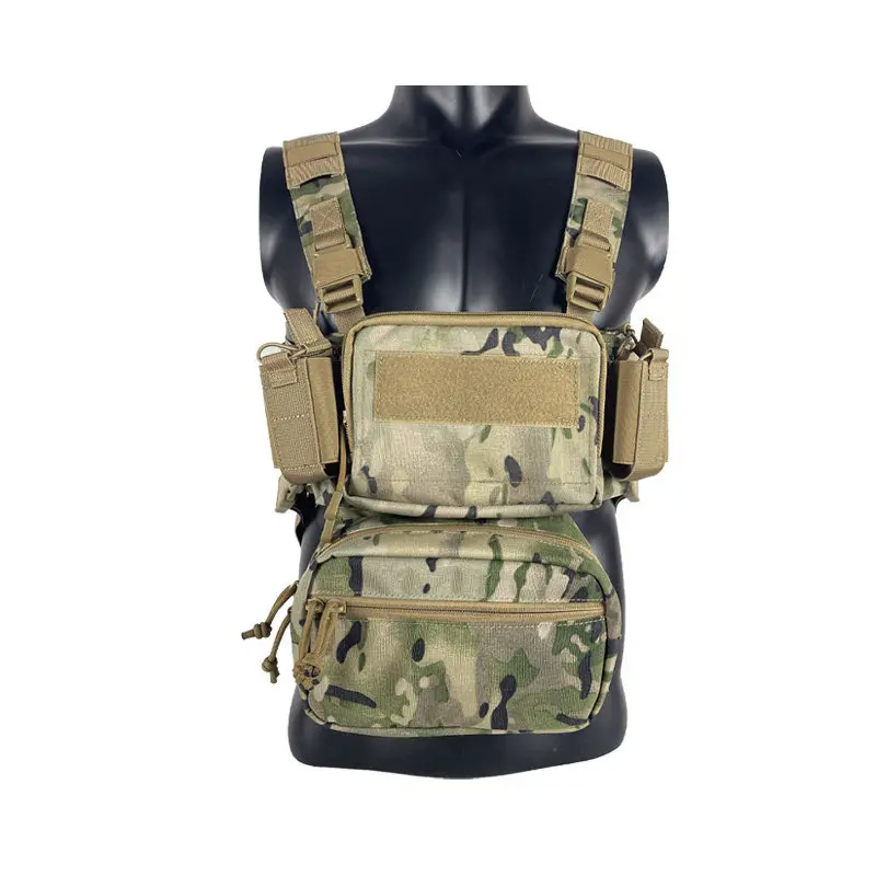 DNC Bolsa de pecho táctica multifuncional Night Desert para MOLLE - imagen 4