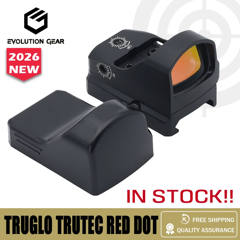 TRUGLO Tru-Tec mira de punto rojo – compatible con riel Picatinny - imagen 5