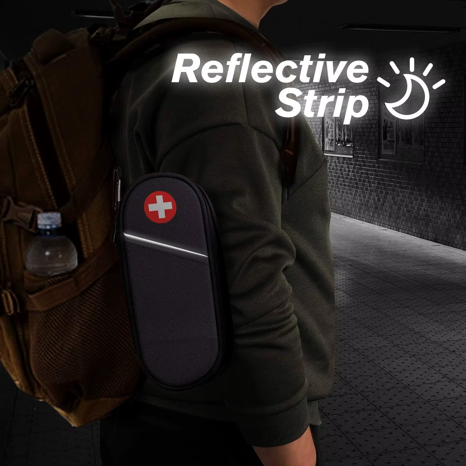 EpiPen estuche de transporte médico para exterior, bolsa de emergencia - imagen 4