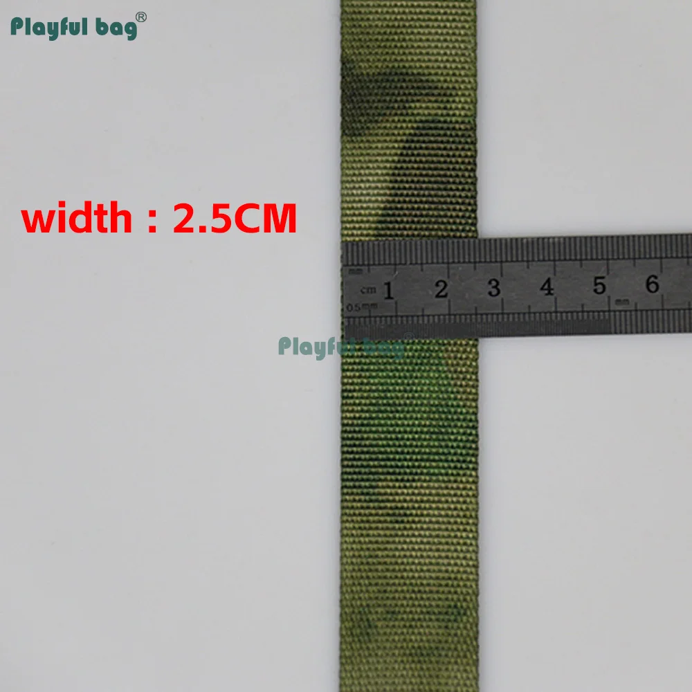 Cinta táctica poliéster camuflaje ruina MOLLE, alta densidad - imagen 5