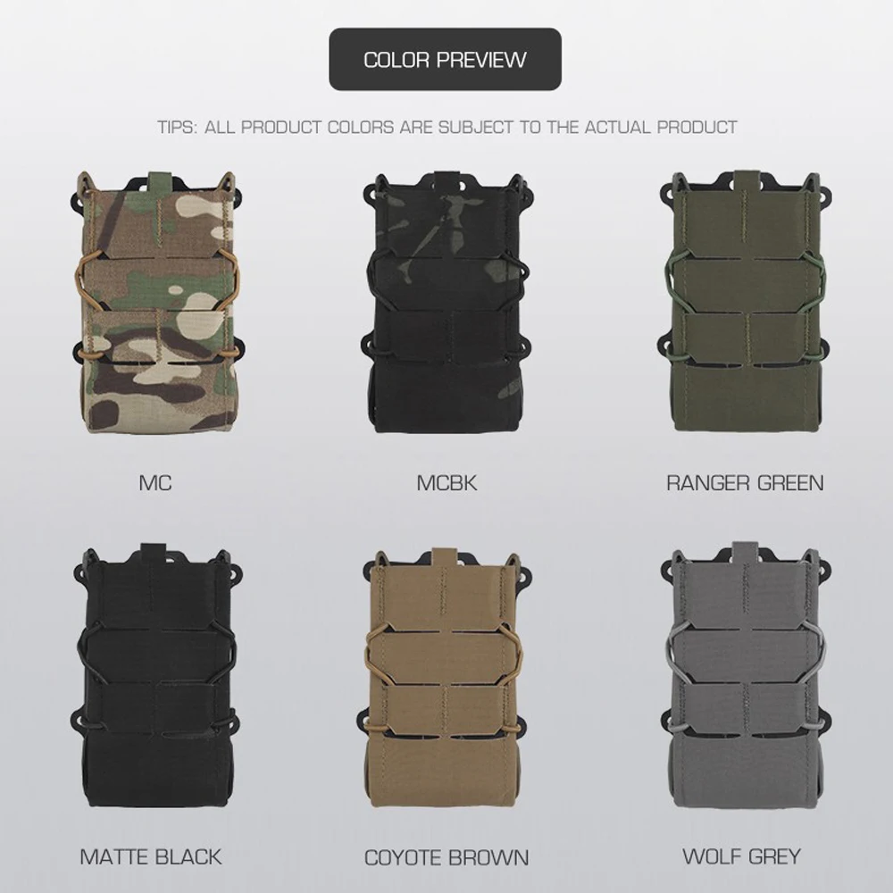 Detalle del sistema de fijación Molle y hebillas de la bolsa