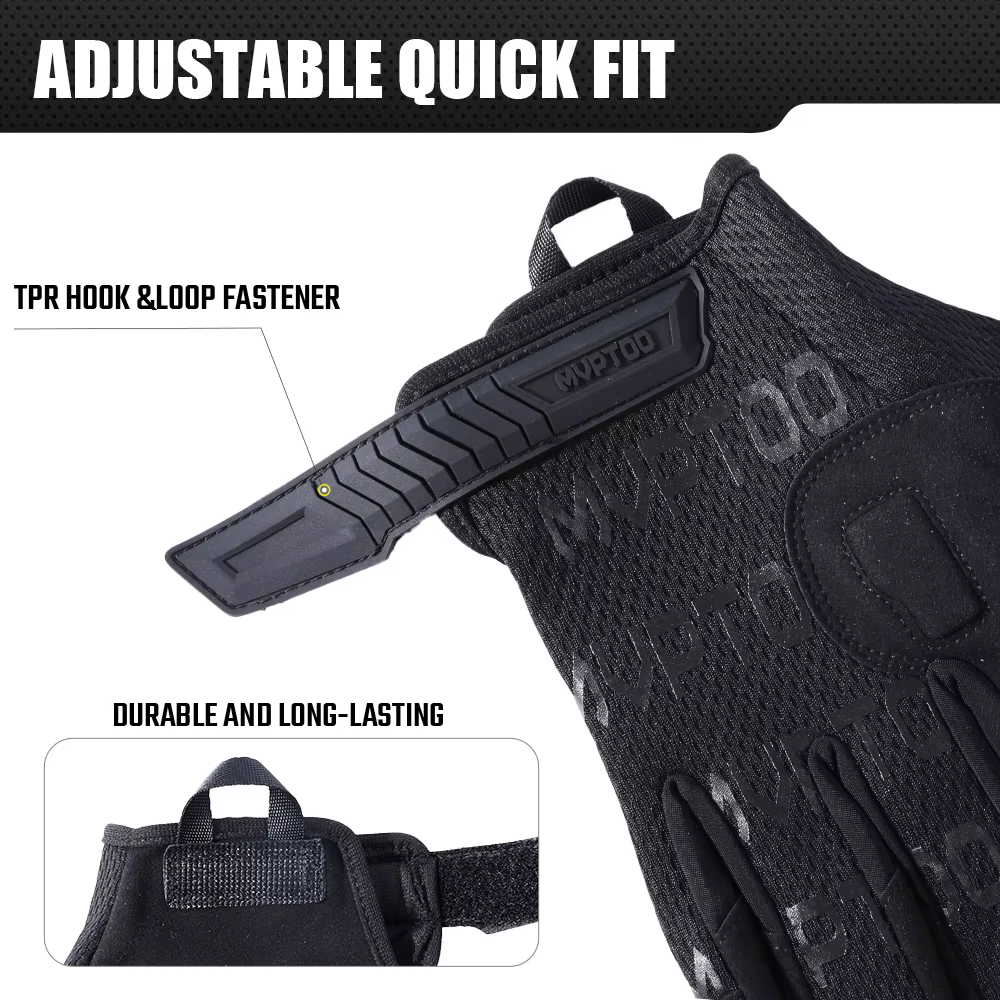 Guantes tácticos con pantalla táctil para Airsoft, tiro y caza - imagen 3
