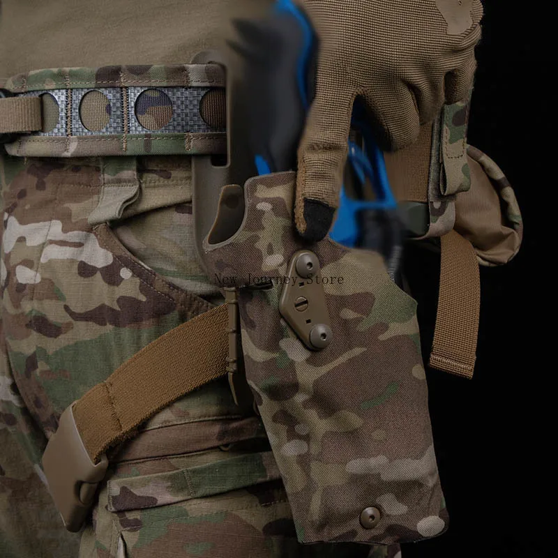 Funda táctica Glock G17/G19 con adaptador QLS para X300 - imagen 5
