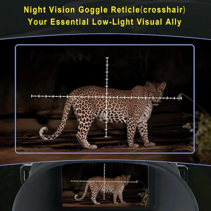 Binoculares infrarrojos visión nocturna con linterna táctica - imagen 4