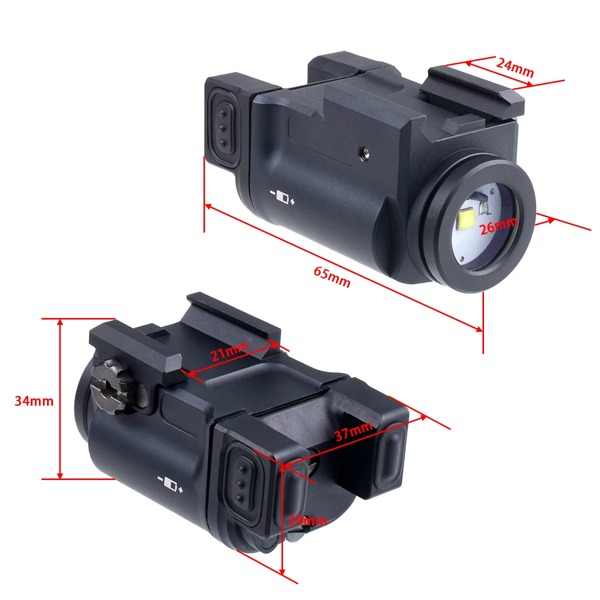 Zenitco Klesch-1S linterna táctica para pistola fija y estroboscópica - imagen 5