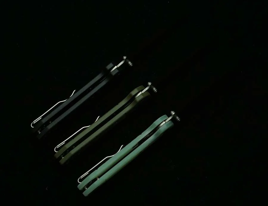 LEMIFSHE JR4547 Cuchillo plegable acero 14C28N hoja y mango G10 - imagen 4
