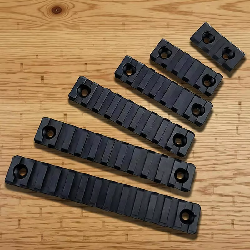 Adaptador Keymod a Picatinny M4/HK416 de aluminio anodizado negro - imagen 5