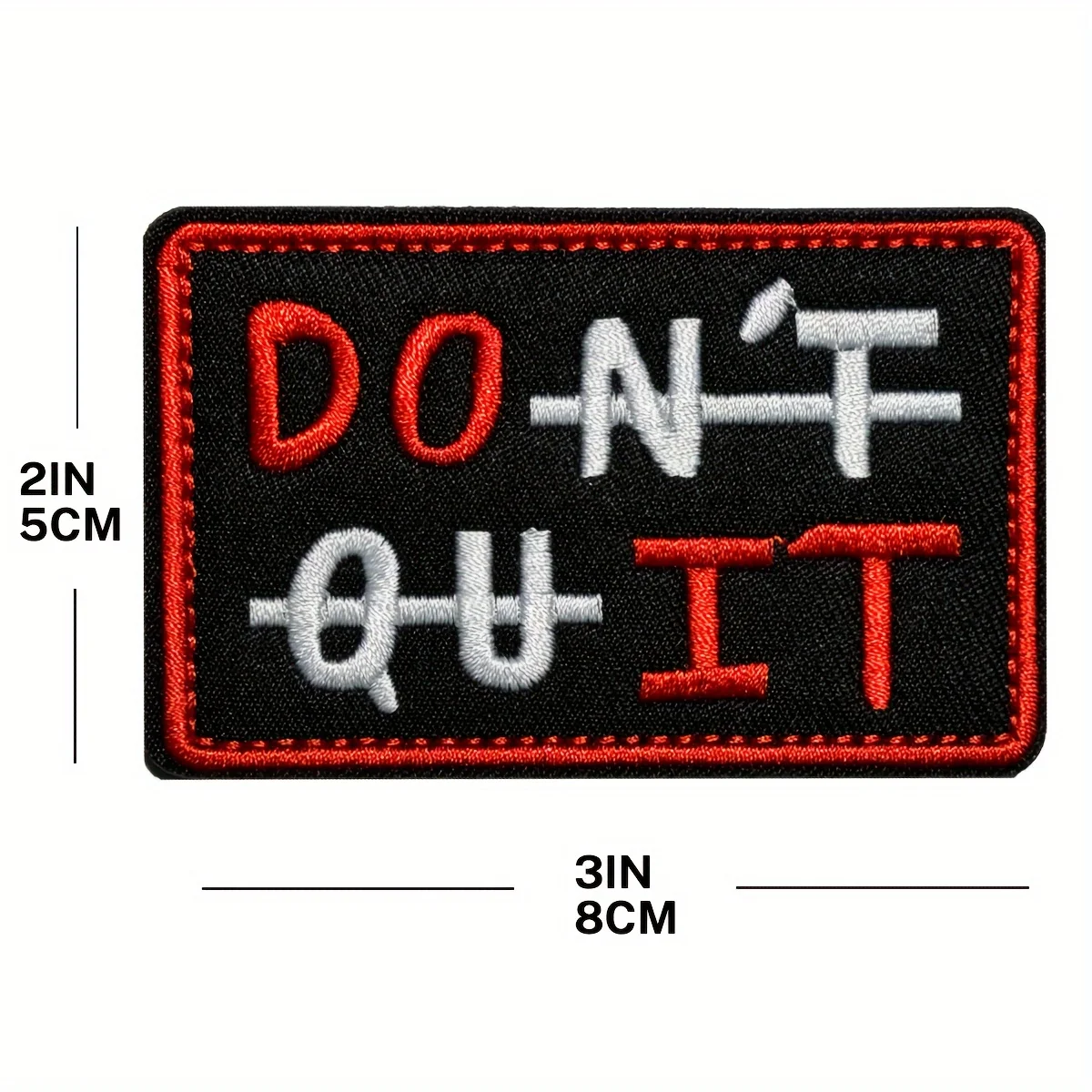 Parche táctico MOLLE velcro Do It Don't Quit - imagen 2