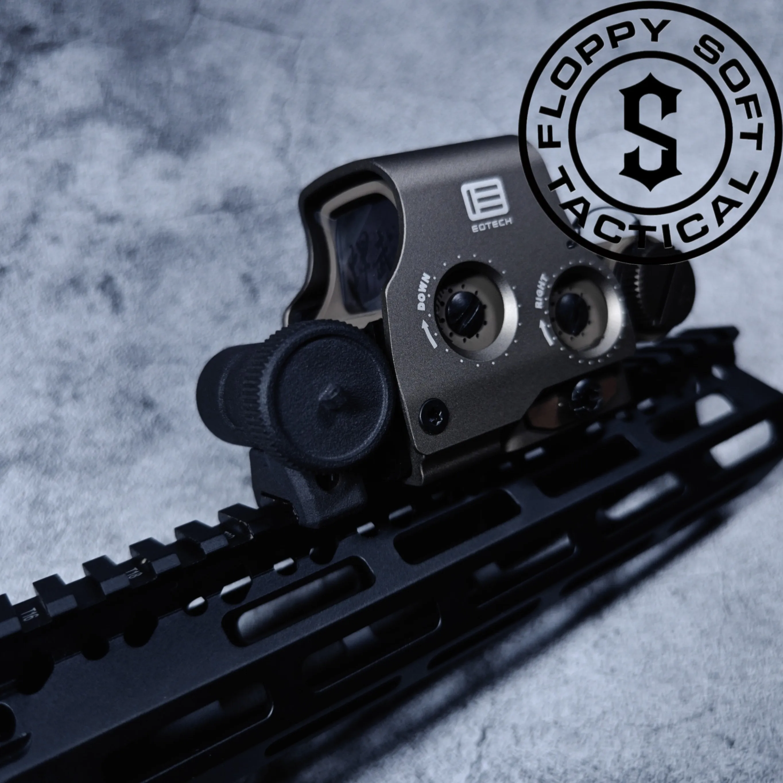 DARQ/UA Compartimento batería táctica CR123A compatible NAGL en rail - imagen 3
