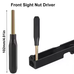Kit herramientas Glock desmontaje mira frontal placa magnética