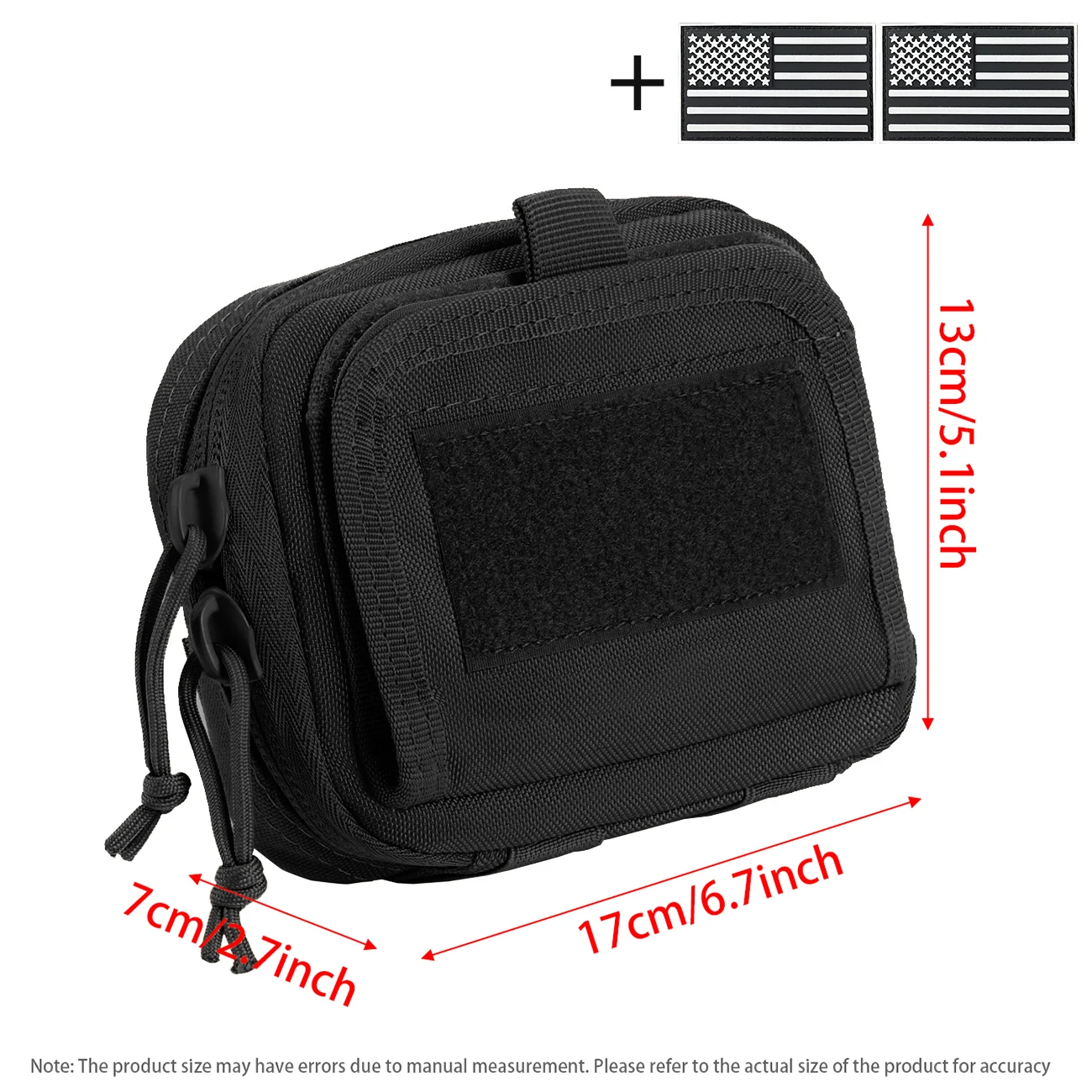 Bolsa MOLLE táctica para accesorios – Montable en cinturón - imagen 4
