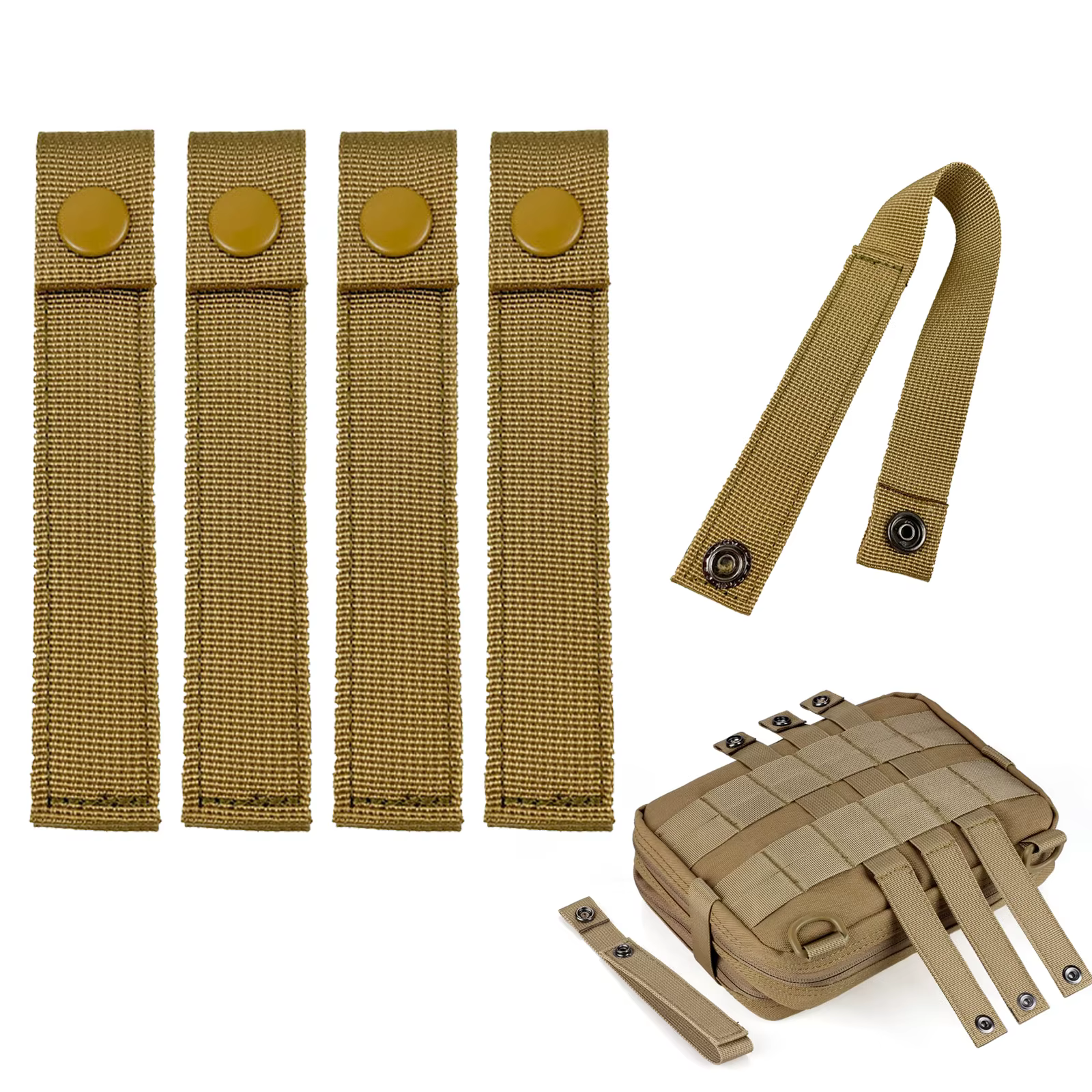 Correas MOLLE Pack resistencia Chaleco Táctico