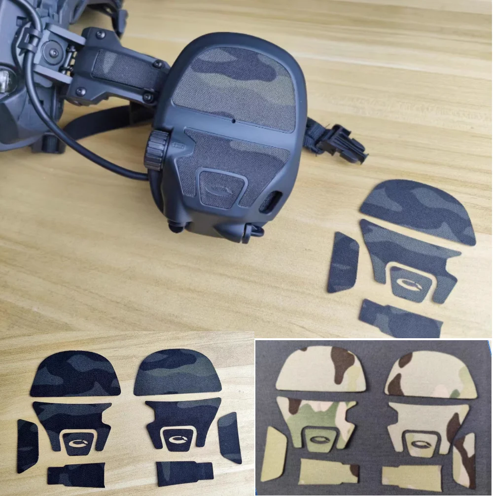 Auriculares tácticos cancelación de ruido, impermeables camuflaje piel - imagen 4