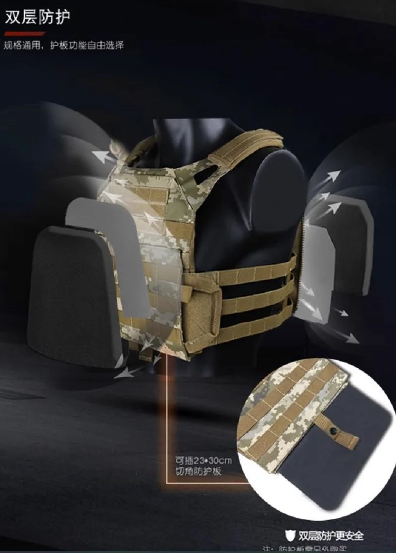 Chaleco antibalas operativo modular JPC 2.0 – breathable removable - imagen 4