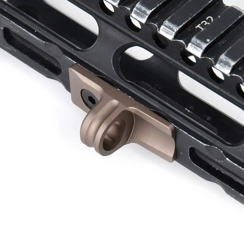 Hebilla QD táctica de metal giratoria M-LOK para correa desenganche - imagen 2
