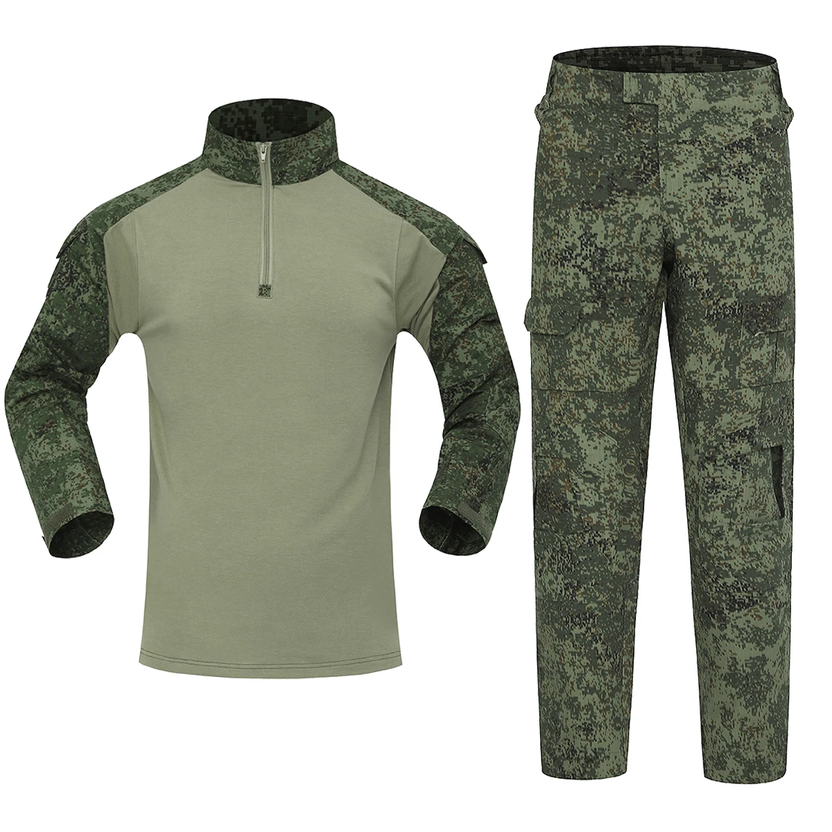 GEN2 EMR traje táctico camuflaje militar verde mono rana resistente - imagen 3