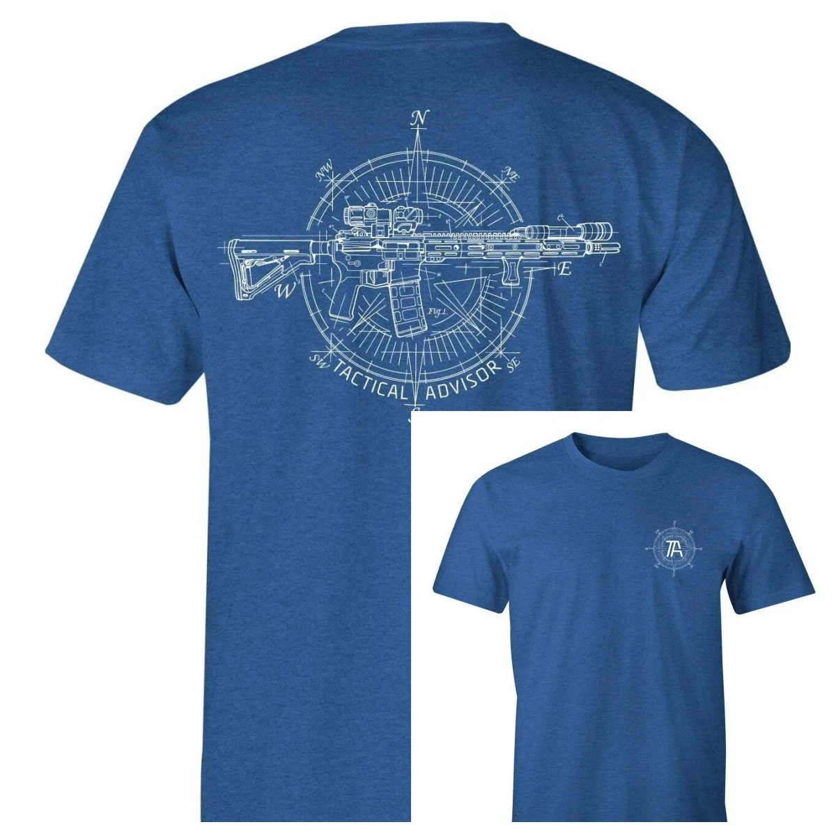 MFG Camiseta táctica hombre diseño howitzer – algodón puro - imagen 4