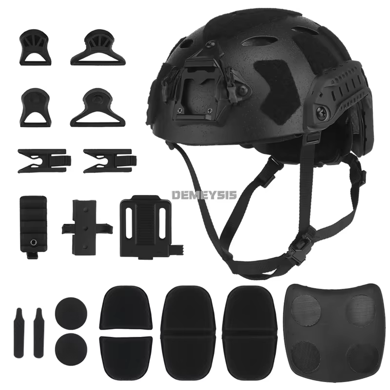 FAST SF Casco táctico militar ligero ventilado de combate - imagen 3