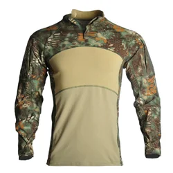 Camiseta táctica secado rápido hombre transpirable