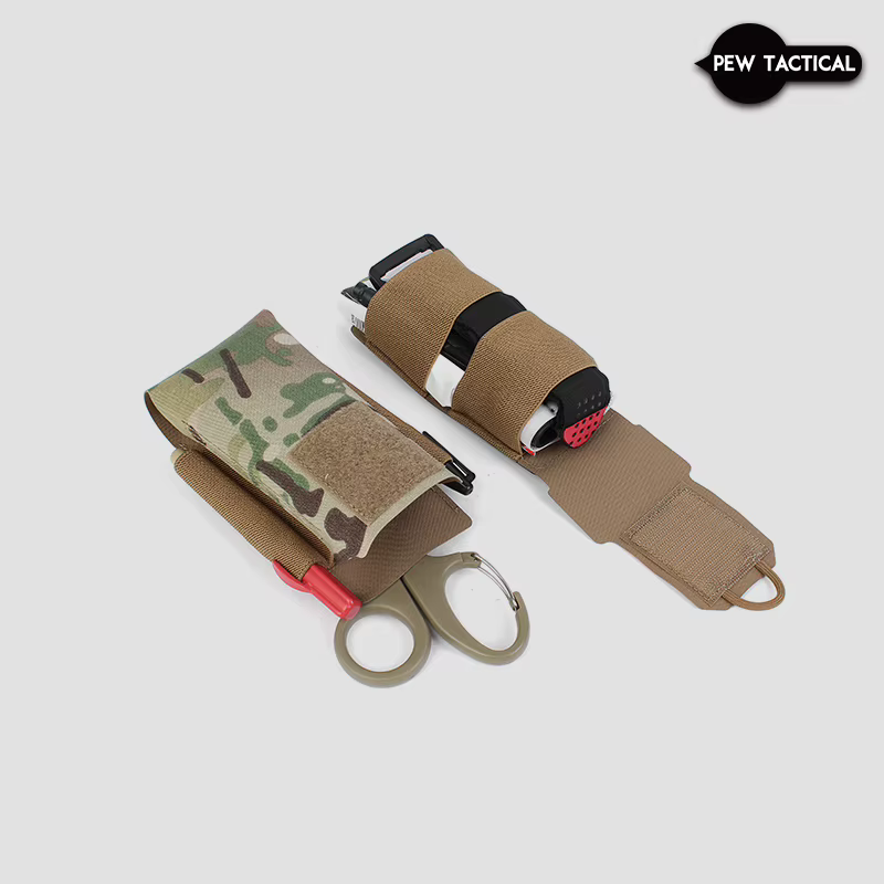 Pew Tactical botiquín médico MOLLE rojo – para Airsoft - imagen 3