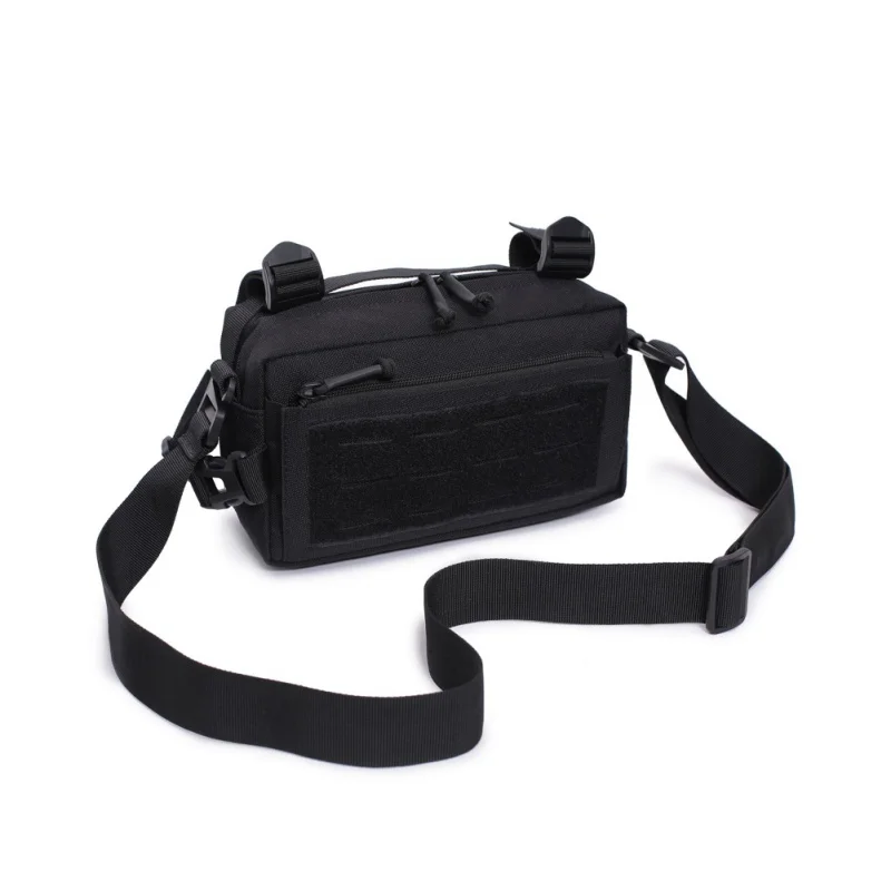 Mochila táctica bandolera MOLLE de nailon para caza y camping - imagen 2