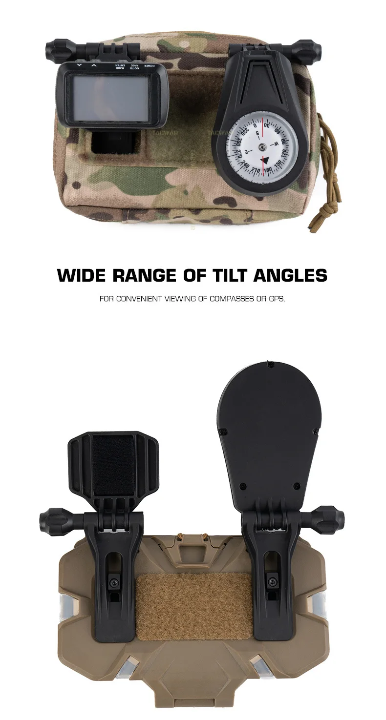 Soporte telefono MOLLE para chaleco tactico