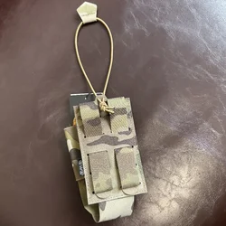 Bolsa táctica MOLLE regulable en altura para radio grande