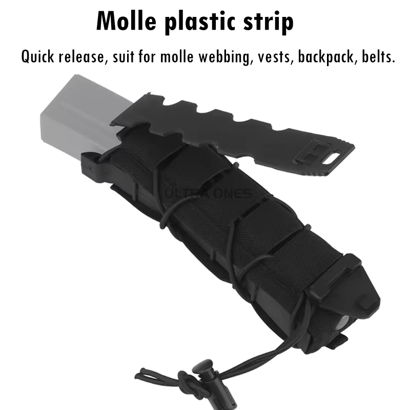 Funda táctica porta-cargador MOLLE de liberación rápida