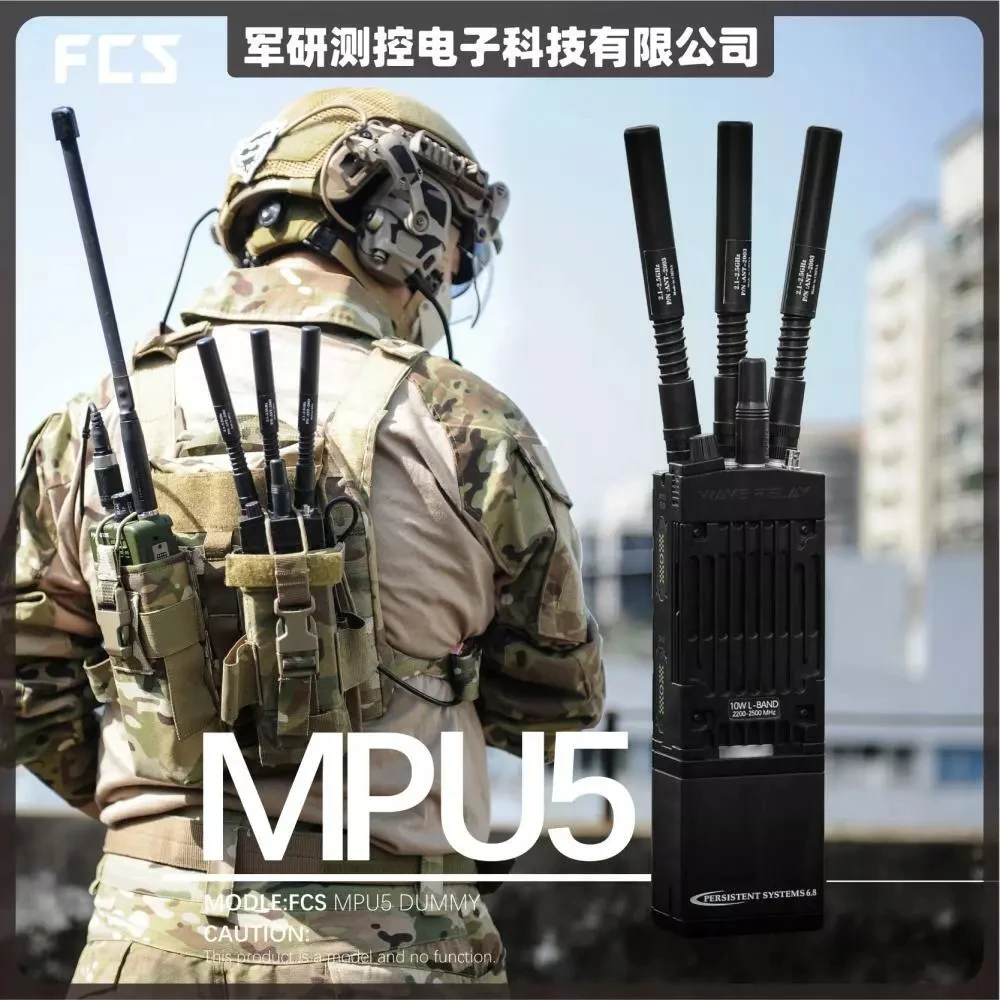 FMA MPU5 walkie-talkie táctico maniquí FCS-TACTICAL DIY - imagen 3