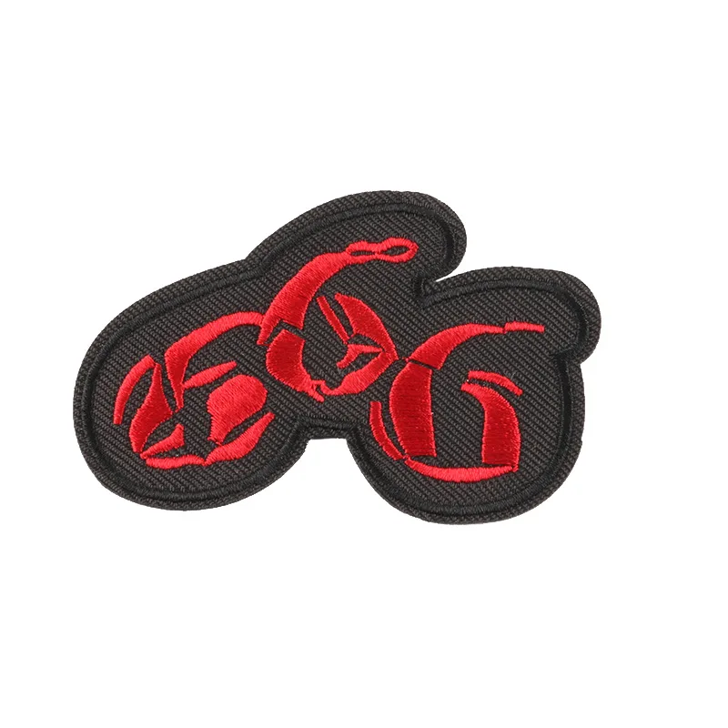 Parche termoadhesivo bordado emblema Marca de la Bestia para gorra - imagen 2