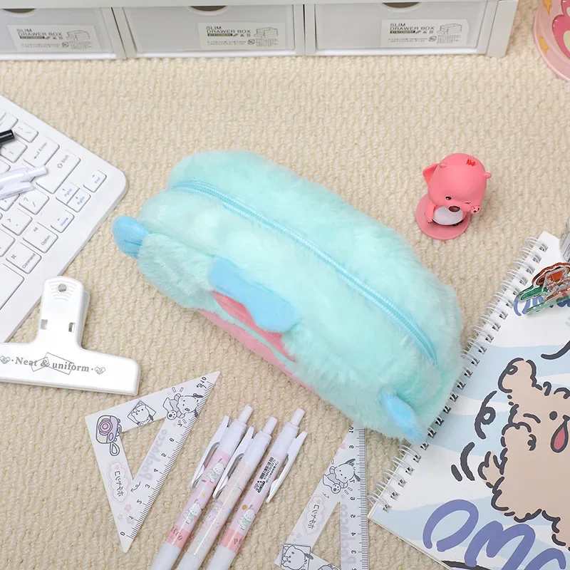 Estuche peluche kawaii dibujos para bolígrafos y rotuladores - imagen 2