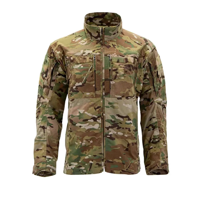 Chaqueta táctica transpirable impermeable ripstop elástica - imagen 3
