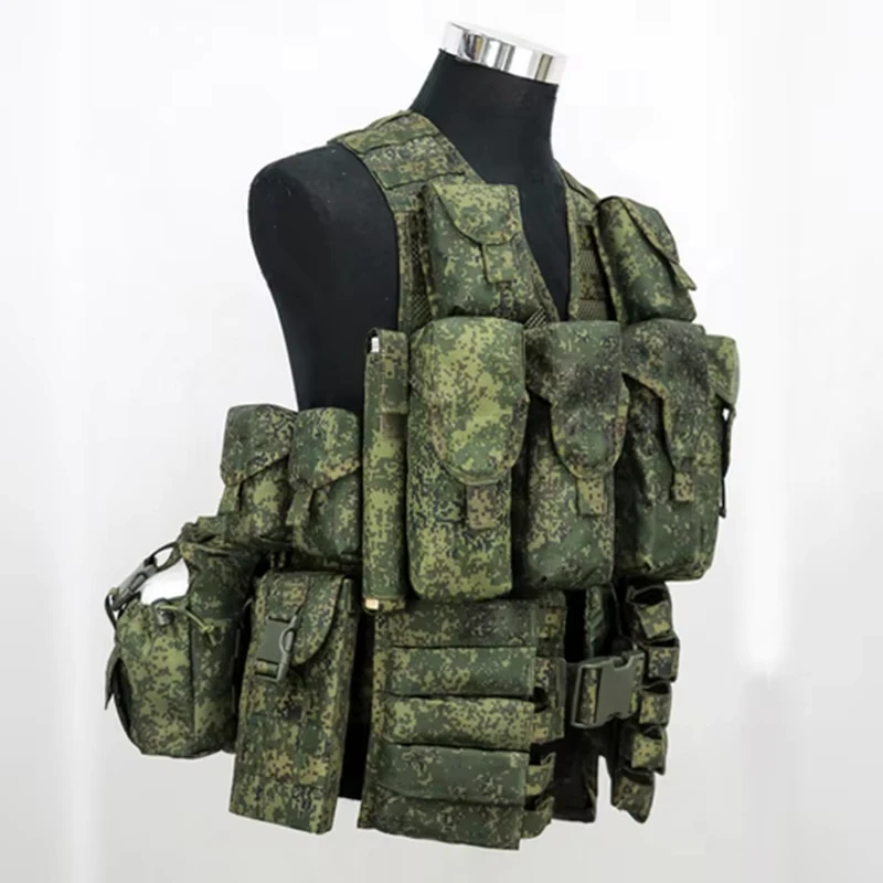 Chaleco táctico MOLLE de protección airsoft CS para paintball - imagen 2