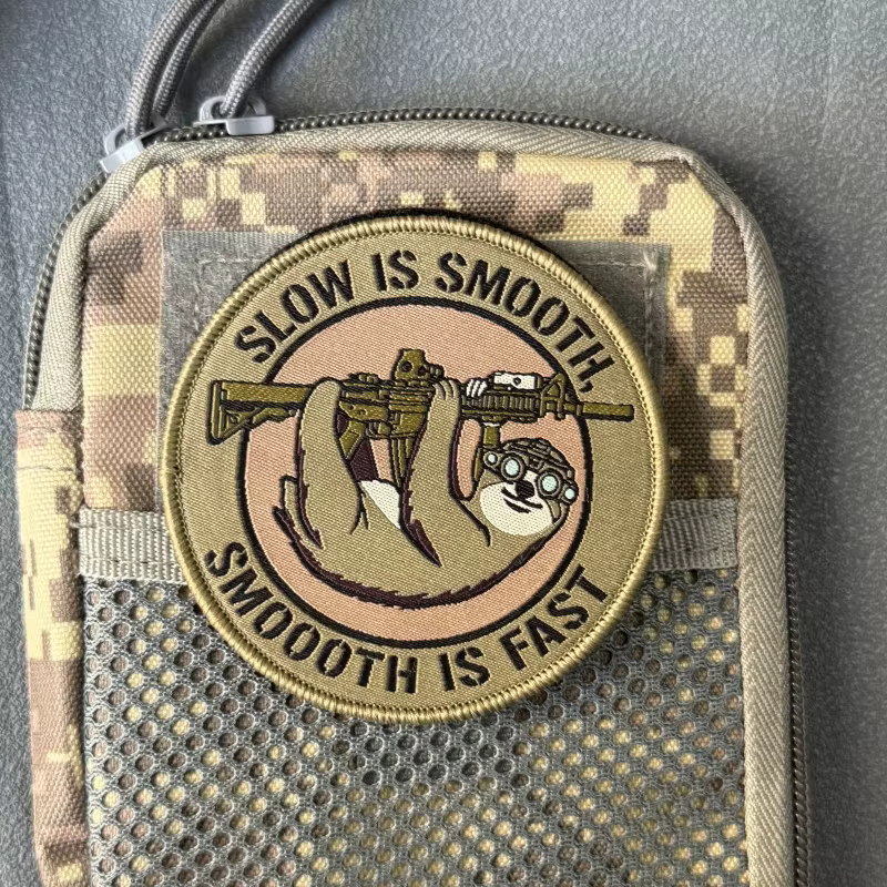 Detalle de aplicación sobre mochila