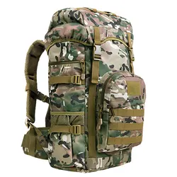 Mochila táctica impermeable con MOLLE para exterior