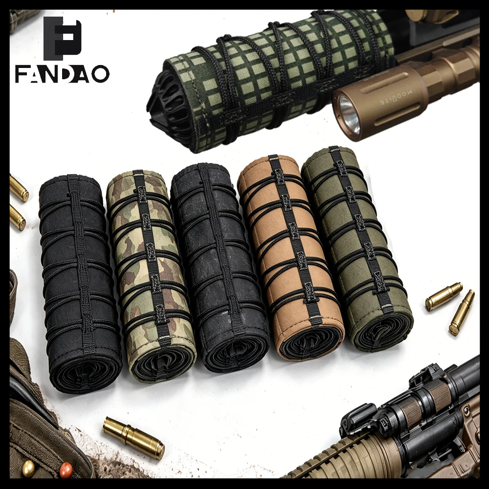 Funda supresora táctica resistente al calor para exteriores Airsoft - imagen 3