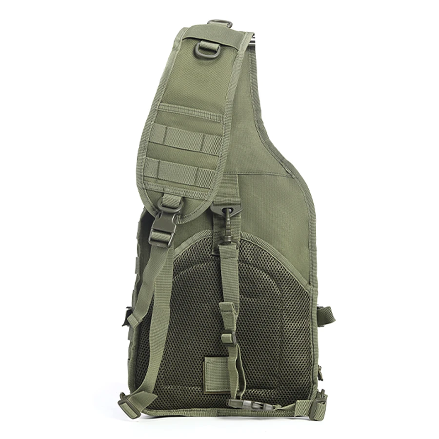 Bolso de pecho táctico diagonal gran capacidad al aire libre deportivo