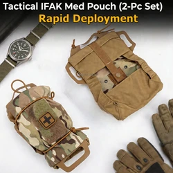 IFAK táctico MOLLE despliegue rápido, bolsa médica emergencia