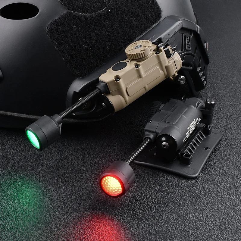 WADSN Sidewinder luz táctica para casco con infrarroja